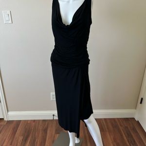 Velvet black dress size M
